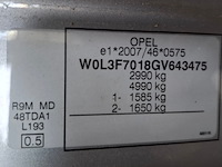 Bedrijfsauto, opel, vivaro, 2016 - afbeelding 61 van  79