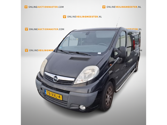 Bedrijfsauto, opel, vivaro 2.5 cdti l2h1 dc, 2008 - afbeelding 1 van  2