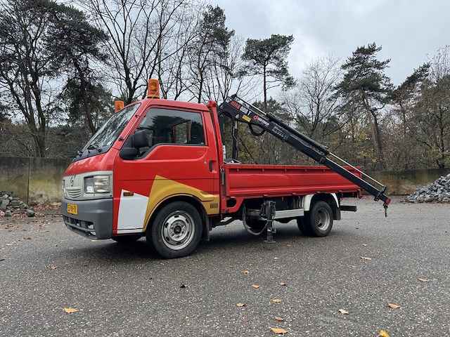 Bedrijfsauto openlaadbak mazda, e2200 pick-up met laadkraan hiab 008t, bouwjaar 2001 - afbeelding 1 van  32