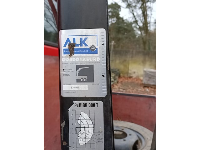 Bedrijfsauto openlaadbak mazda, e2200 pick-up met laadkraan hiab 008t, bouwjaar 2001 - afbeelding 13 van  32