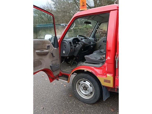 Bedrijfsauto openlaadbak mazda, e2200 pick-up met laadkraan hiab 008t, bouwjaar 2001 - afbeelding 16 van  32