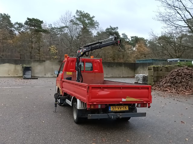 Bedrijfsauto openlaadbak mazda, e2200 pick-up met laadkraan hiab 008t, bouwjaar 2001 - afbeelding 32 van  32