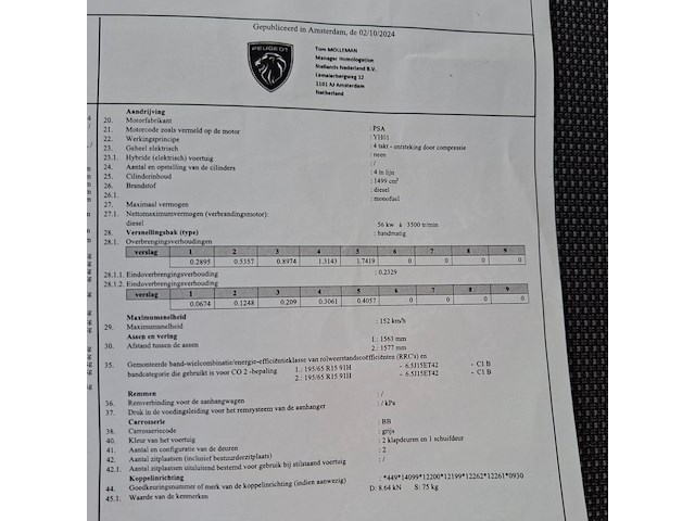 Bedrijfsauto, peugeot, partner, 2020 - afbeelding 51 van  55