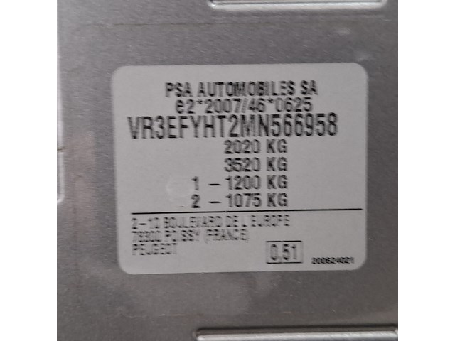 Bedrijfsauto, peugeot, partner, 2022 - afbeelding 35 van  53