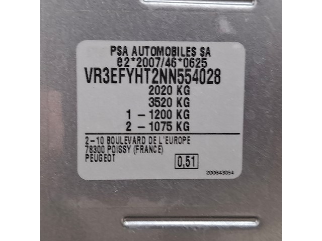 Bedrijfsauto, peugeot, partner, 2022 - afbeelding 39 van  56