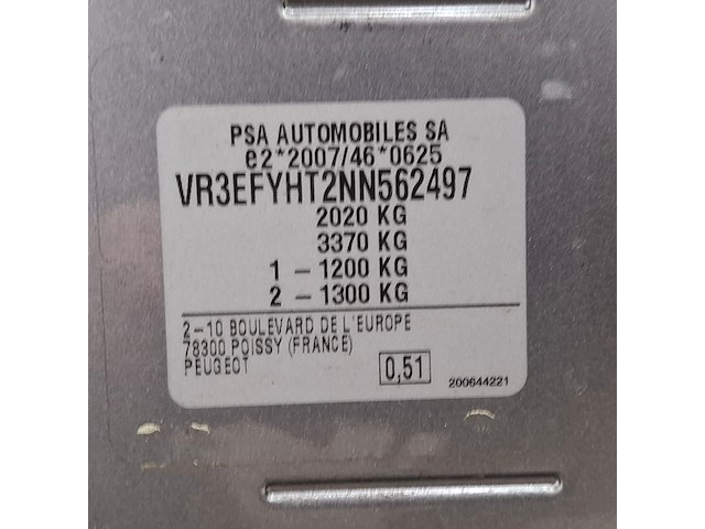 Bedrijfsauto, peugeot, partner premium blue hdi 1.5, 2022 - afbeelding 39 van  55