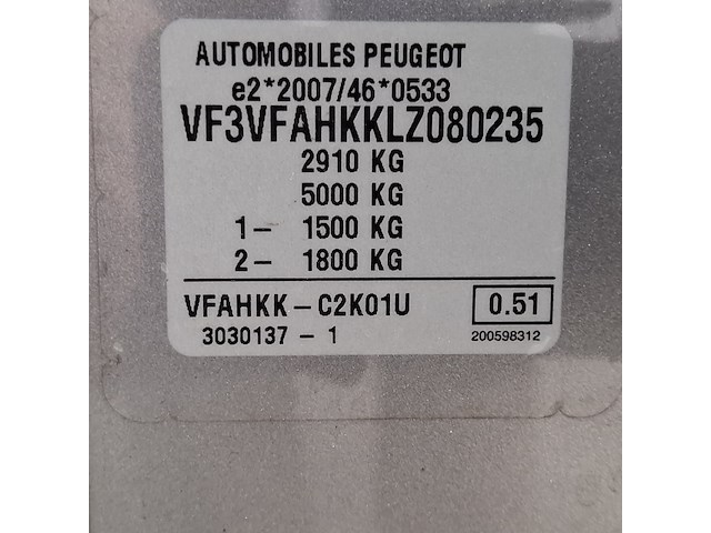 Bedrijfsauto, peugeot - afbeelding 35 van  52