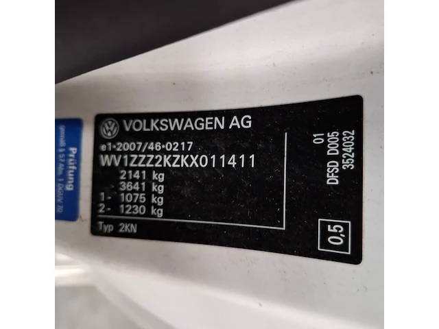 Bedrijfsauto, volkswagen, caddy, 2.0 tdi l1h1 bmt comfortline, 2019 - afbeelding 52 van  66
