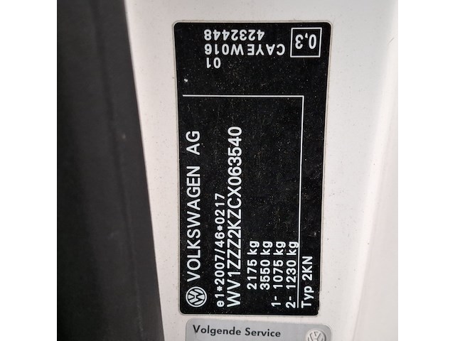 Bedrijfsauto, volkswagen, caddy, 2012 - afbeelding 39 van  54