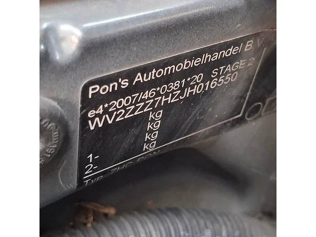 Bedrijfsauto, volkswagen, transporter, 2017 - afbeelding 74 van  79