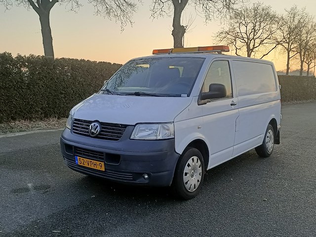 Bedrijfsauto, volkswagen, transporter 2.5 tdi 300 4motion trendline dc, 2008 - afbeelding 8 van  38