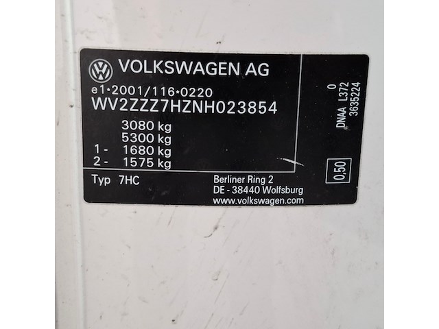 Bedrijfsauto, volkswagen, transporter 4motion, 2021 - afbeelding 42 van  60