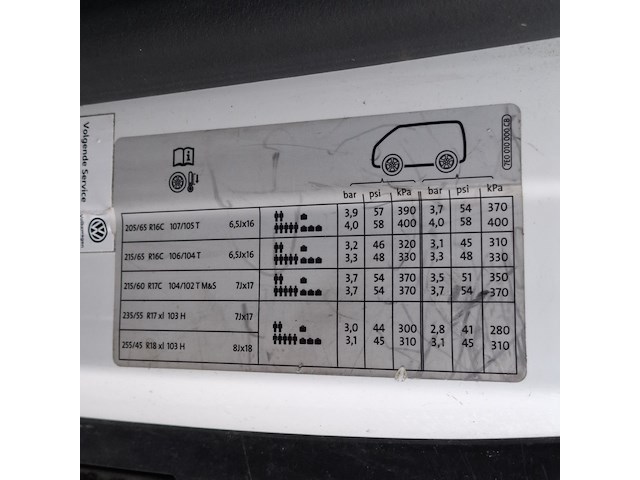Bedrijfsauto, volkswagen, transporter 4motion - afbeelding 44 van  55