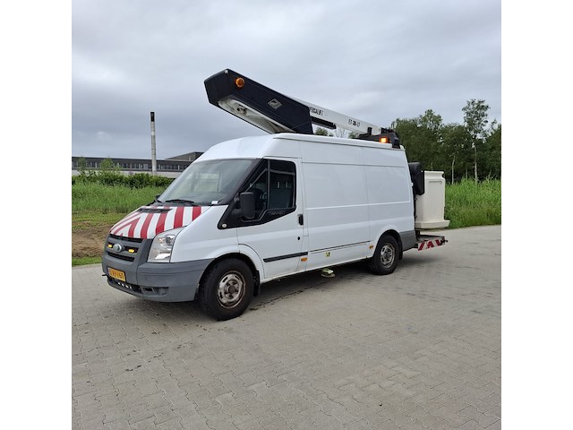 Bedrijfsauto v.v. versalift hoogwerker, ford, transit, 350m 2.4 tdci shd, 2010 - afbeelding 1 van  52