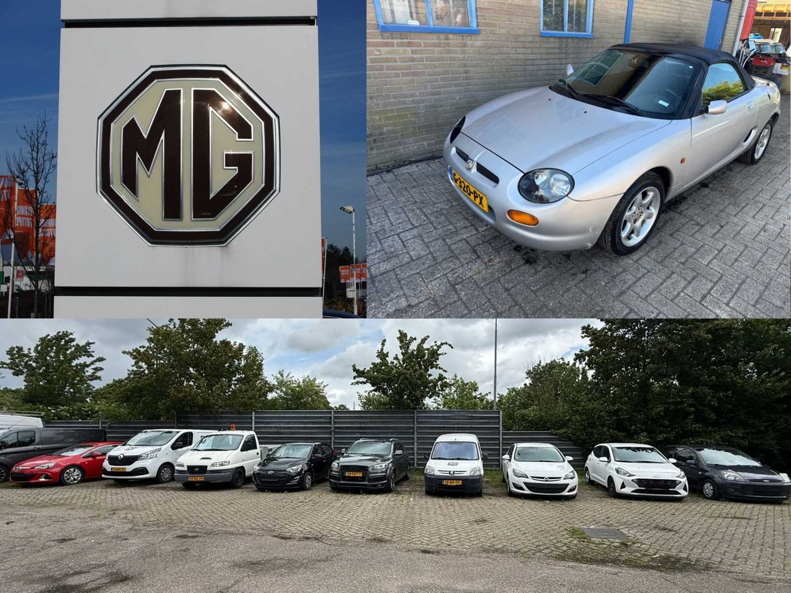 Bedrijfsbeëindiging weusthof autogarage en materialen - mg f en tf specialist