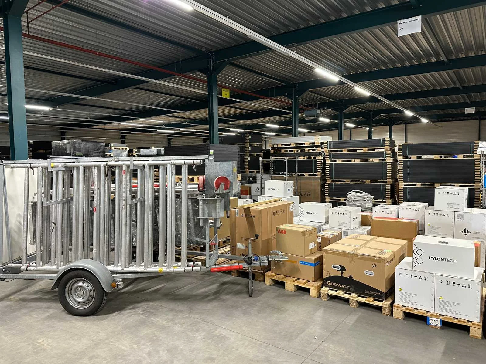 Bedrijfsbeeindiging zonnepanelen groothandel