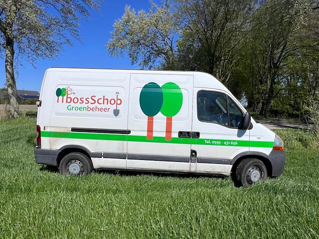 Bedrijfsbus, renault, master, wit/groen, 08-04-2008 - afbeelding 10 van  16