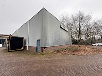 Bedrijfshal met staalconstructie 30x16,5 meter (500m2)