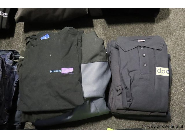 Bedrijfskleding, partij o.a. broeken, jassen, t-shirts, poloshirts & vesten - afbeelding 4 van  9
