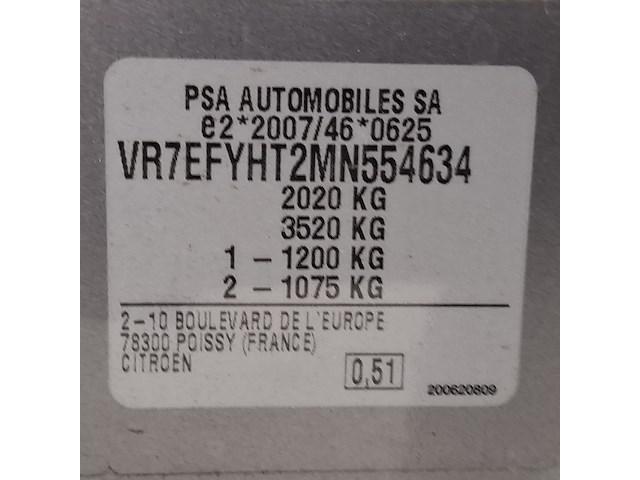 Bedrijfswagen, citroën, berlingo , 2021 - afbeelding 28 van  47