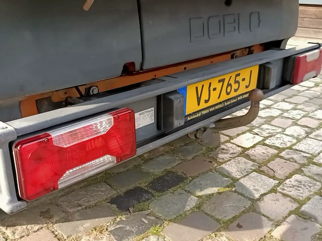 Bedrijfswagen, fiat, doblò 1.3 multijet maxi met openlaadbak, 2014 - afbeelding 9 van  25