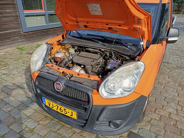 Bedrijfswagen, fiat, doblò 1.3 multijet maxi met openlaadbak, 2014 - afbeelding 14 van  25