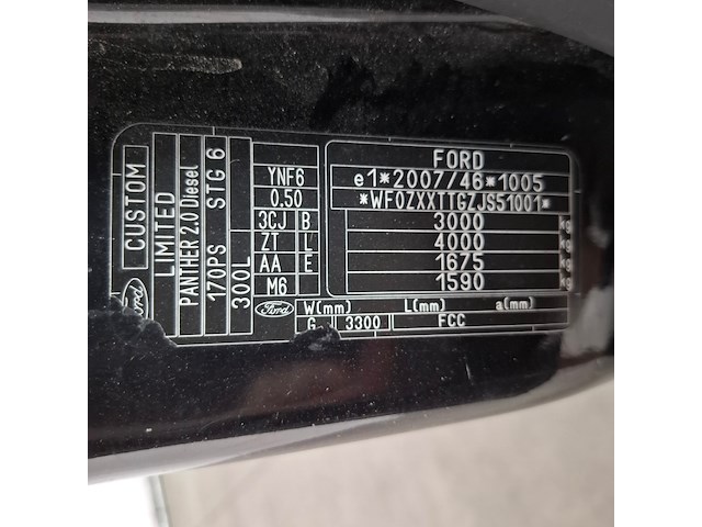 Bedrijfswagen, ford, transit custom 300 2.0 tdci l2h1 limited dc, 2018 - afbeelding 54 van  75