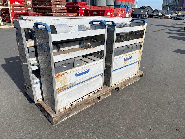 Bedrijfswagen inrichting set (2x) - afbeelding 1 van  5