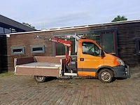 Bedrijfswagen, iveco, daily 35c15d met openlaadbak en laadkraan maxilift, 2012 - afbeelding 1 van  35