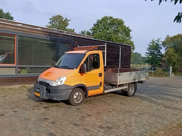 Bedrijfswagen, iveco, daily 35c15d met openlaadbak en laadkraan maxilift, 2012 - afbeelding 12 van  35