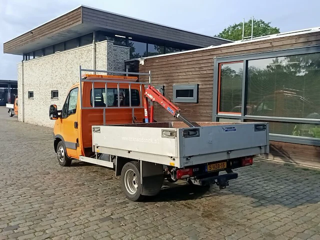 Bedrijfswagen, iveco, daily 35c15d met openlaadbak en laadkraan maxilift, 2012 - afbeelding 30 van  35