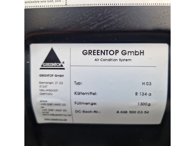 Bedrijfswagen, mercedes-benz, vario 616d, wit - afbeelding 3 van  69