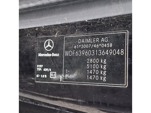 Bedrijfswagen, mercedes-benz, vito 113 cdi, 2011 - afbeelding 37 van  46