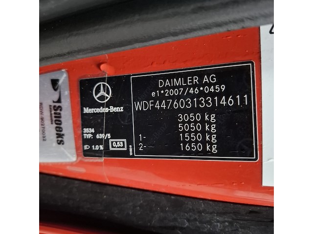 Bedrijfswagen, mercedes-benz, vito 114 4x4, 2017 - afbeelding 37 van  46