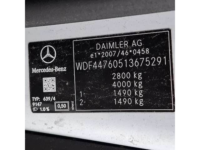 Bedrijfswagen, mercedes-benz, vito - afbeelding 38 van  57