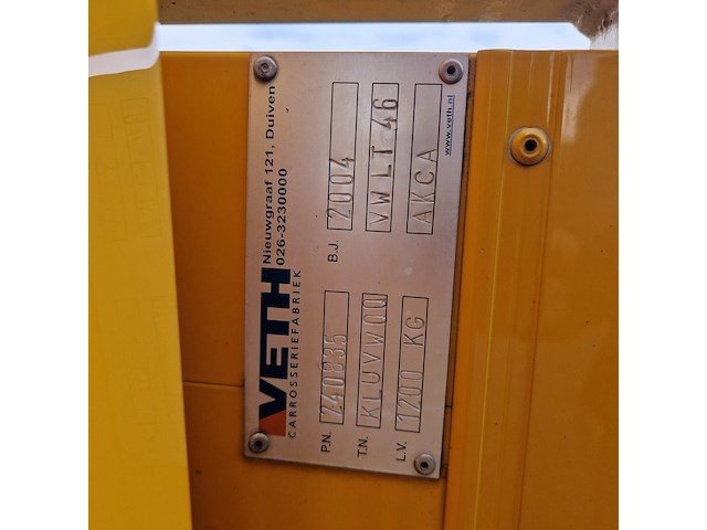 Bedrijfswagen met laadkraan, volkswagen, lt46 - afbeelding 38 van  75