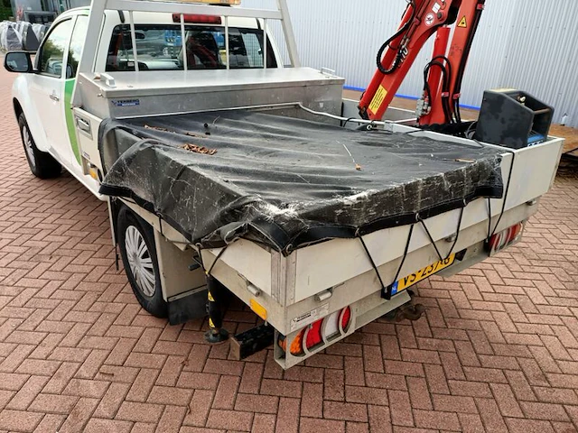 Bedrijfswagen met openlaadbak, isuzu, d-max met laadkraan maxilift, 2.5 single cab l, 2014 - afbeelding 16 van  45
