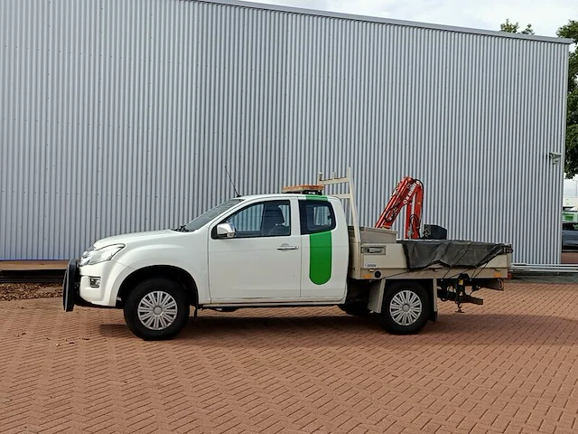 Bedrijfswagen met openlaadbak, isuzu, d-max met laadkraan maxilift, 2.5 single cab l, 2014 - afbeelding 12 van  45