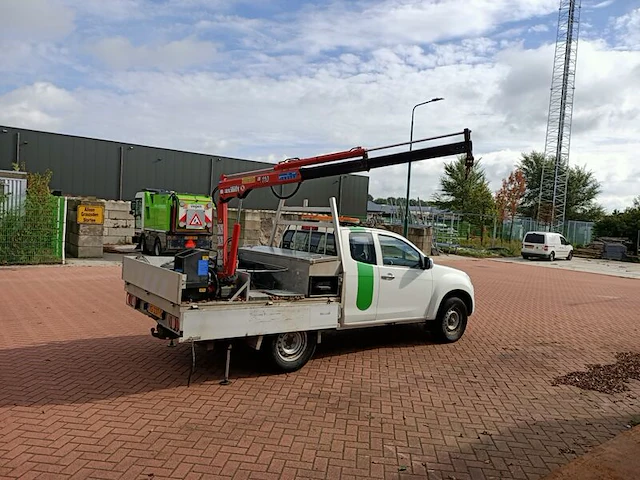 Bedrijfswagen met openlaadbak, isuzu, d-max met laadkraan maxilift, 2.5 single cab l, 2014 - afbeelding 26 van  45