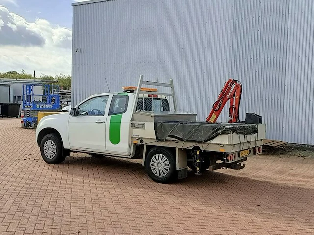 Bedrijfswagen met openlaadbak, isuzu, d-max met laadkraan maxilift, 2.5 single cab l, 2014 - afbeelding 23 van  45