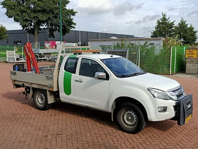Bedrijfswagen met openlaadbak, isuzu, d-max met laadkraan maxilift, 2.5 single cab l, 2014 - afbeelding 43 van  45