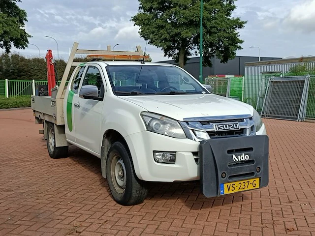 Bedrijfswagen met openlaadbak, isuzu, d-max met laadkraan maxilift, 2.5 single cab l, 2014 - afbeelding 44 van  45