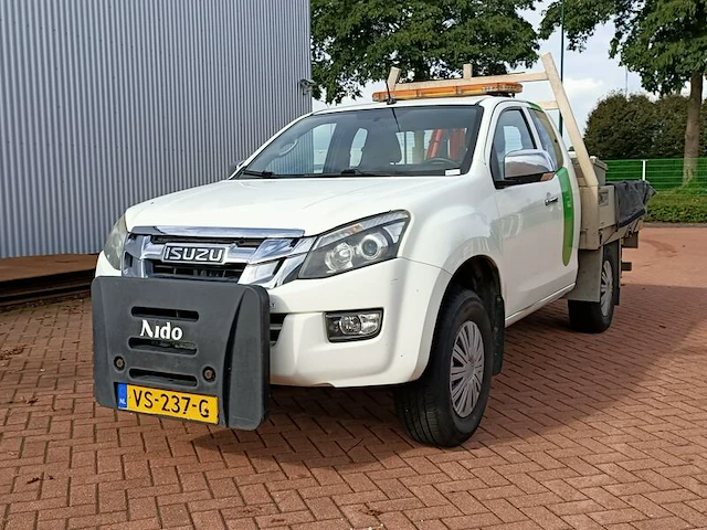Bedrijfswagen met openlaadbak, isuzu, d-max met laadkraan maxilift, 2.5 single cab l, 2014 - afbeelding 45 van  45