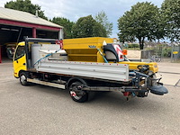 Bedrijfswagen met openlaadbak, toyota, dyna, 150 3.0 d-4d comfort, 2014, voorzien van opzetstrooier nido - afbeelding 2 van  3