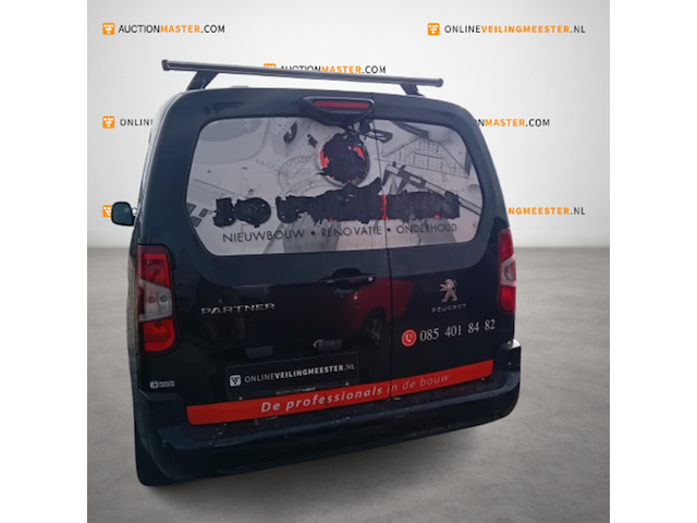 Bedrijfswagen, peugeot, partner, 1.6 bluehdi asphalt, 2019 - afbeelding 8 van  12