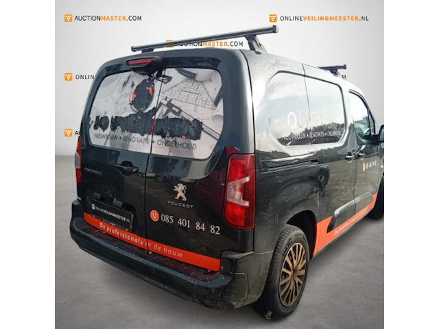 Bedrijfswagen, peugeot, partner, 1.6 bluehdi asphalt, 2019 - afbeelding 9 van  12