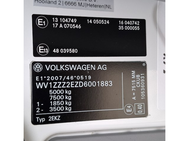 Bedrijfswagen volkswagen, crafter 2.0, bouwjaar 2012 - afbeelding 39 van  48