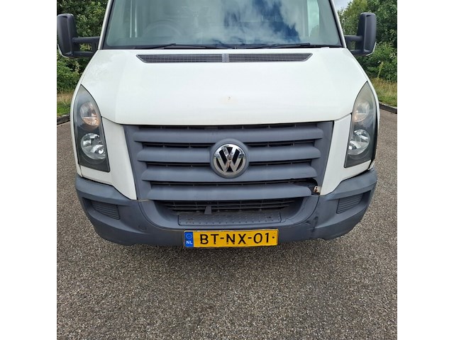 Bedrijfswagen, volkswagen, crafter 2.5 tdi terberg zijlader just, wit, 2007 - afbeelding 2 van  49