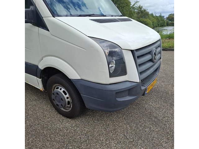 Bedrijfswagen, volkswagen, crafter 2.5 tdi terberg zijlader just, wit, 2007 - afbeelding 3 van  49