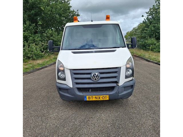 Bedrijfswagen, volkswagen, crafter 2.5 tdi terberg zijlader just, wit, 2007 - afbeelding 23 van  49